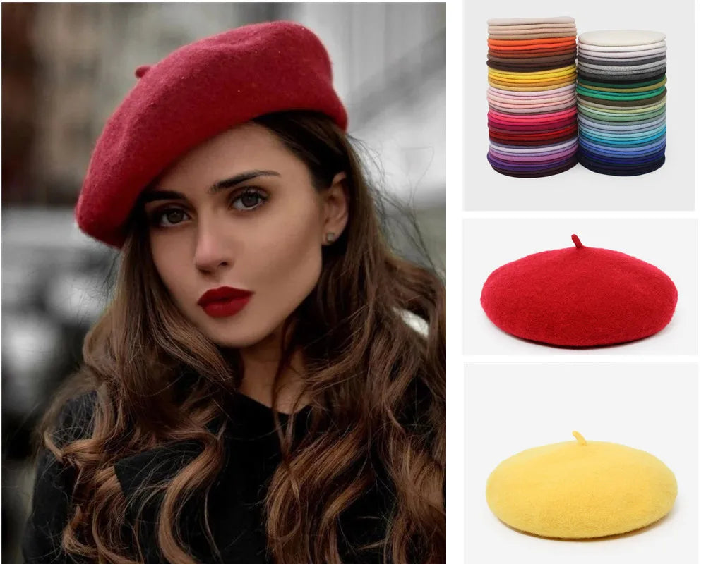 Béret Laine Élégance