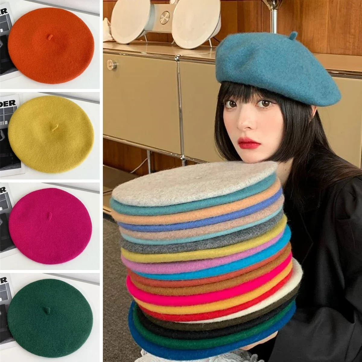 Béret Laine Hiver